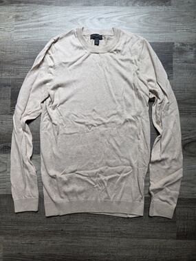 New Look Men's Crewneck Sweater In Beige